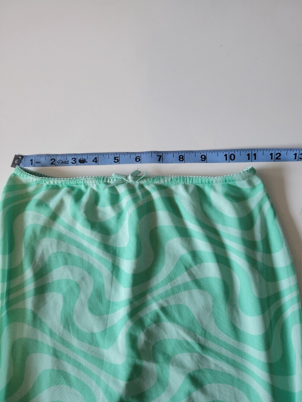 Urban Outfitters Womens Swirl Print Mesh Maxi Skirt XS - Picture 5 of 10